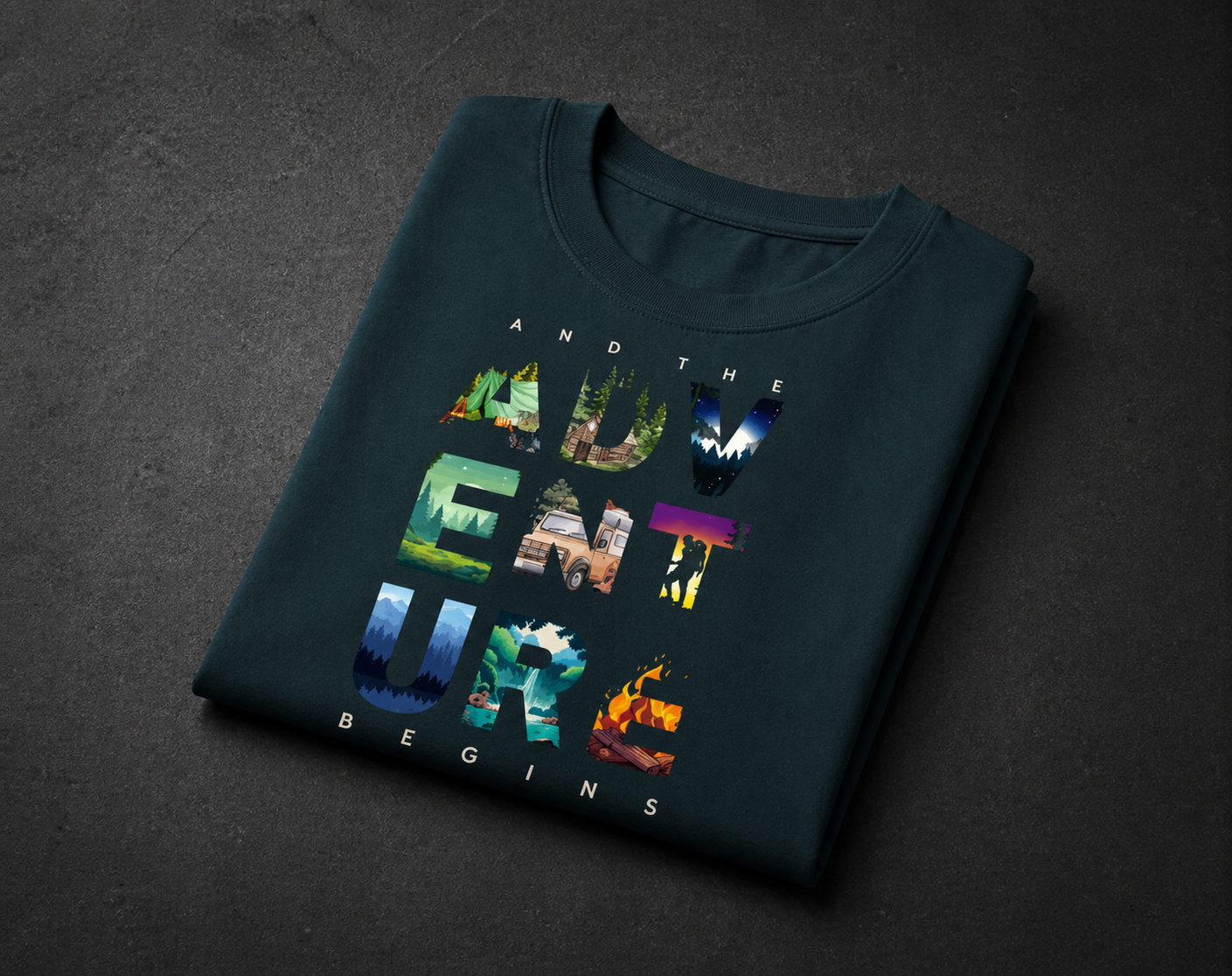 Adventure Unisex Classic Crew T-Shirt